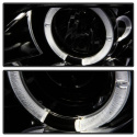 BMW Z3 96-02 Strålkastare Projektor - LED Halo - Röktonade Spyder Auto