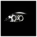 BMW Z4 03-08 Strålkastare Projektor - Xenon/HID (Passar ej halogen) LED Halo - Krom Spyder Auto