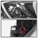 BMW Z4 03-08 Strålkastare (Passar ej Xenon/HID-Modeller) - LED Halo - Svarta Spyder Auto