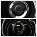 Chrysler 300C 05-10 Strålkastare Projektor - LED DRL - Svarta - Helljus/Halvljus H7 (Inkluderat) Spyder Auto