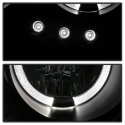 Chrysler 300C 05-10 Strålkastare Projektor - LED Halo Svarta Spyder Auto