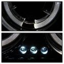 Chrysler 300 05-08 Strålkastare Projektor - LED Halo Röktonade Spyder Auto