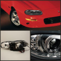 Chevy Camaro 98-02 Strålkastare Projektor - LED Halo Röktonade Spyder Auto