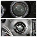 Chevy Cavalier 95-99 Strålkastare Projektor - LED Halo - replaceanle LEDs - Svarta Spyder Auto