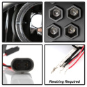 Chevy Cavalier 95-99 Strålkastare Projektor - LED Halo - replaceanle LEDs - Svarta Spyder Auto