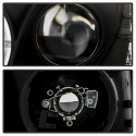 Chevy Cruze 11-14 Strålkastare Projektor - LED Halo -DRL - Svarta Spyder Auto