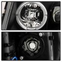 Chevy Cruze 11-14 Strålkastare Projektor - LED Halo -DRL - Svarta Spyder Auto