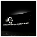 Chevy Cruze 11-14 Strålkastare Projektor - LED Halo -DRL - Svarta Spyder Auto