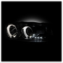 Sierra 1500/2500/3500 99-06 Strålkastare Projektor - LED Halo Krom - Helljus 9005 (Ej Inkluderat) - Halvljus 9006 (Inkluderat) Spyder Auto