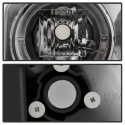 Sierra 1500/2500/3500 99-06 Strålkastare Projektor - LED Halo Röktonade - Helljus 9005 (Ej Inkluderat) - Halvljus 9006 (Inkluderat) Spyder Auto