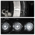 Sierra 1500/2500/3500 99-06 Strålkastare Projektor - LED Halo Röktonade - Helljus 9005 (Ej Inkluderat) - Halvljus 9006 (Inkluderat) Spyder Auto
