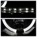 Chevy Impala 00-05 Strålkastare Projektor - LED Halo Svarta Spyder Auto