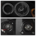 Chevy Impala 06-13 / Chevy Monte Carlo 06-07 - Strålkastare Projektor Svarta Röktonade Spyder Auto