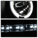 Chevy Silverado 1500/2500/3500 07-13 Strålkastare Projektor LED (Utbytbara LEDs) – Svarta Spyder Auto