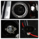 Chevy Silverado 1500/2500/3500 07-13 Strålkastare Projektor - LED Halo Svarta Spyder Auto