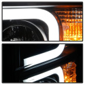 Chevy Silverado 1500 14-16 Strålkastare Projektor - Ljuslist DRL - Svarta Spyder Auto