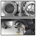 Chevy Silverado 1500/2500 99-02 / Suburban 1500/2500 00-06 / Tahoe 00-06 Strålkastare Projektor - LED Halo Krom Spyder Auto