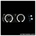 Chevy Silverado 1500/2500 99-02 / Suburban 1500/2500 00-06 / Tahoe 00-06 Strålkastare Projektor - LED Halo Röktonade Spyder Auto
