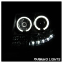 Suburban 1500/2500 07-14 / Tahoe 07-14 / Avalanche 07-14 Strålkastare Projektor LED (Utbytbara LEDs) – Svarta Spyder Auto