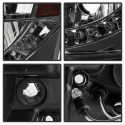 Suburban 1500/2500 07-14 / Tahoe 07-14 / Avalanche 07-14 Strålkastare Projektor - LED Halo Röktonade Spyder Auto
