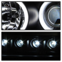 Dodge Charger 06-10 Strålkastare (Ej Kompatibel Med Xenon/HID Modeller) LED (Utbytbara LEDs) – Svarta Spyder Auto