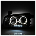 Dodge Charger 06-10 Strålkastare (Ej Kompatibel Med Xenon/HID Modeller) - LED Halo Krom Spyder Auto
