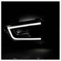 Dodge Charger 11-14 Strålkastare (Passar ej Xenon/HID-Modeller) - Ljuslist DRL - Svarta Spyder Auto