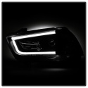 Dodge Charger 11-14 Strålkastare Projektor - Xenon/HID (Passar ej halogen) - Ljuslist DRL – Svarta Spyder Auto