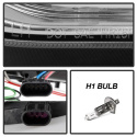Dodge Charger 11-14 Strålkastare Projektor - Xenon/HID (Passar ej halogen) - Ljuslist DRL – Krom Spyder Auto