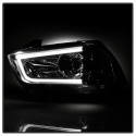 Dodge Charger 11-14 Strålkastare Projektor - Xenon/HID (Passar ej halogen) - Ljuslist DRL – Krom Spyder Auto