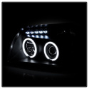 Dodge Magnum 05-07 Strålkastare Projektor LED (Utbytbara LEDs) - Svarta Spyder Auto