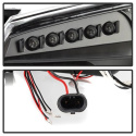 Dodge Magnum 05-07 Strålkastare Projektor - LED Halo Svarta Spyder Auto