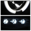 Ram 1500-3500 02-05 Strålkastare Projektor LED (Utbytbara LEDs) - Svarta Spyder Auto