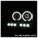 Ram 1500-3500 02-05 Strålkastare Projektor LED (Utbytbara LEDs) - Svarta Spyder Auto
