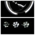 Ram 1500-3500 02-05 Strålkastare Projektor LED (Utbytbara LEDs) - Svarta Röktonade Spyder Auto
