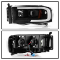 Ram 1500-3500 02-05 Strålkastare LED - Light Bar Spyder Auto Spyder Auto
