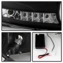 Ram 1500-3500 06-09 Strålkastare Projektor LED (Utbytbara LEDs) - Svarta Spyder Auto
