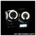 Ram 1500-3500 06-09 Strålkastare Projektor LED (Utbytbara LEDs) - Svarta Spyder Auto