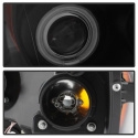 Ram 1500-3500 06-09 Strålkastare Projektor LED (Utbytbara LEDs) - Svarta Röktonade Spyder Auto