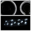 Ram 1500-3500 06-09 Strålkastare Projektor LED (Utbytbara LEDs) - Svarta Röktonade Spyder Auto