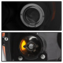 Ram 1500-3500 06-09 Strålkastare Projektor - LED Halo Svarta Röktonade Spyder Auto