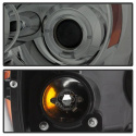 Ram 1500-3500 06-09 Strålkastare Projektor - LED Halo Röktonade Spyder Auto