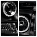 Ram 1500-3500 09-18 Strålkastare (Ej Kompatible Med Factory Projektor och LED DRL) LED (Ej Utbytbara LEDs) – Svarta Spyder Auto