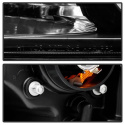 Ram 1500-3500 09-18 Strålkastare (Ej Kompatible Med Factory Projektor och LED DRL) LED (Ej Utbytbara LEDs) – Svarta Spyder Auto