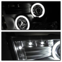 Ram 1500-3500 09-18 Strålkastare (Ej Kompatible Med Factory Projektor och LED DRL) LED (Ej Utbytbara LEDs) – Svarta Spyder Auto