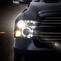 Ram 1500-3500 09-18 Strålkastare (Ej Kompatible Med Factory Projektor och LED DRL) LED (Ej Utbytbara LEDs) – Svarta Spyder Auto