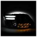 Dodge Ram 09-18 Strålkastare Projektor - Ljuslist DRL - Svarta Spyder Auto