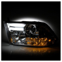 Dodge Ram 09-18 Strålkastare Projektor - Ljuslist DRL - Krom Spyder Auto
