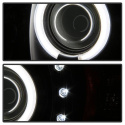 Ram 1500-3500 94-02 Strålkastare Projektor LED (Utbytbara LEDs) - Svarta Spyder Auto