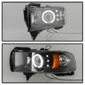 Ram 1500-3500 94-02 Strålkastare Projektor LED (Utbytbara LEDs) - Svarta Spyder Auto